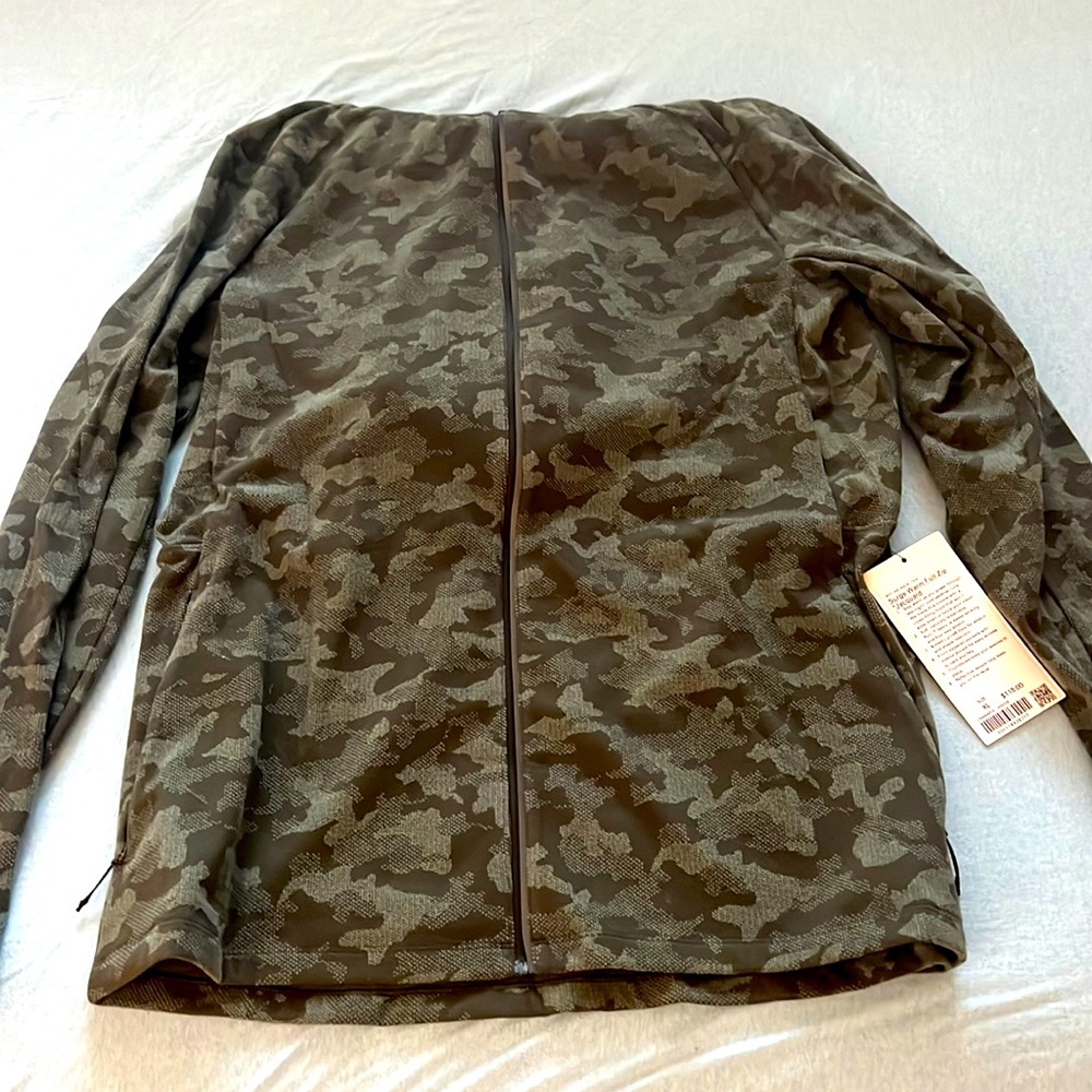 NWT- Lululemon Mens Surge Warm Full Zip *Jacquard*